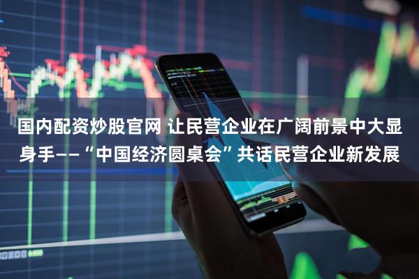 国内配资炒股官网 让民营企业在广阔前景中大显身手——“中国经济圆桌会”共话民营企业新发展